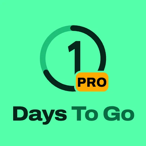Days To Go Pro：精确到分钟的倒计时