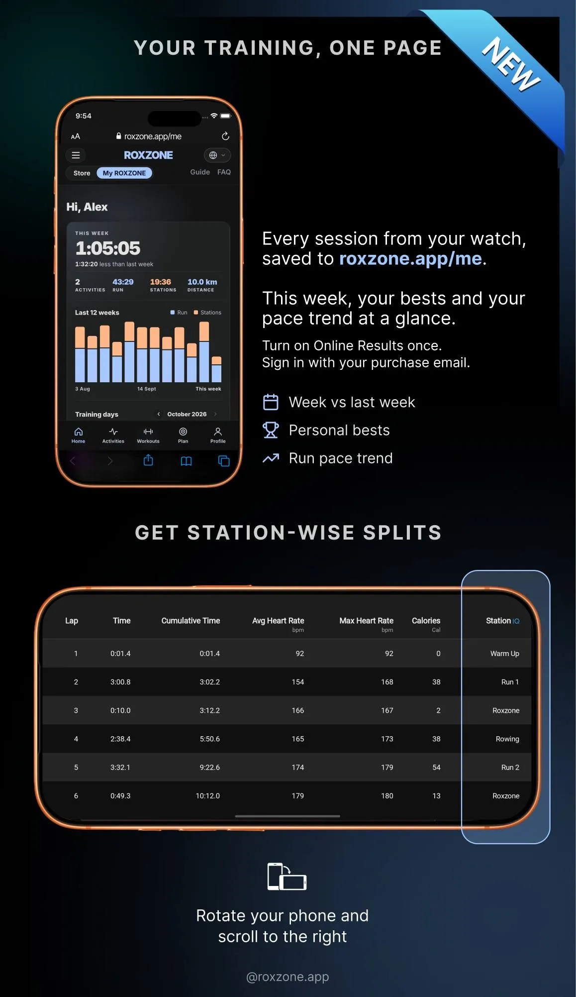 HYROX Tracker: ROXZONE · 截图 3