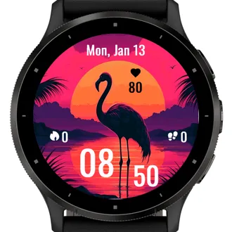 Flamingo Sunset · Screenshot 0