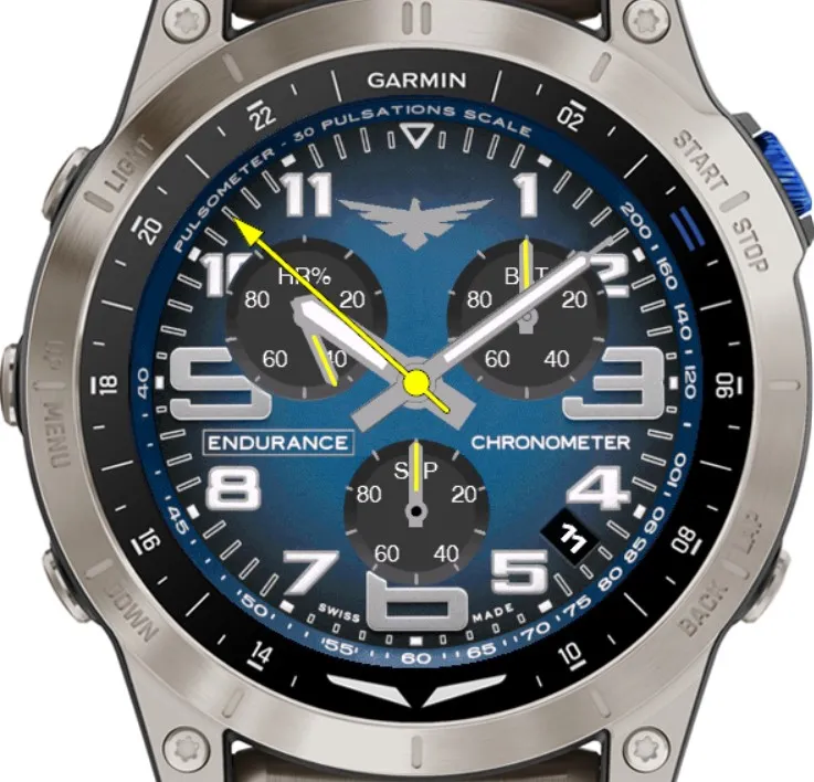 Triathlon Chrono - Blue