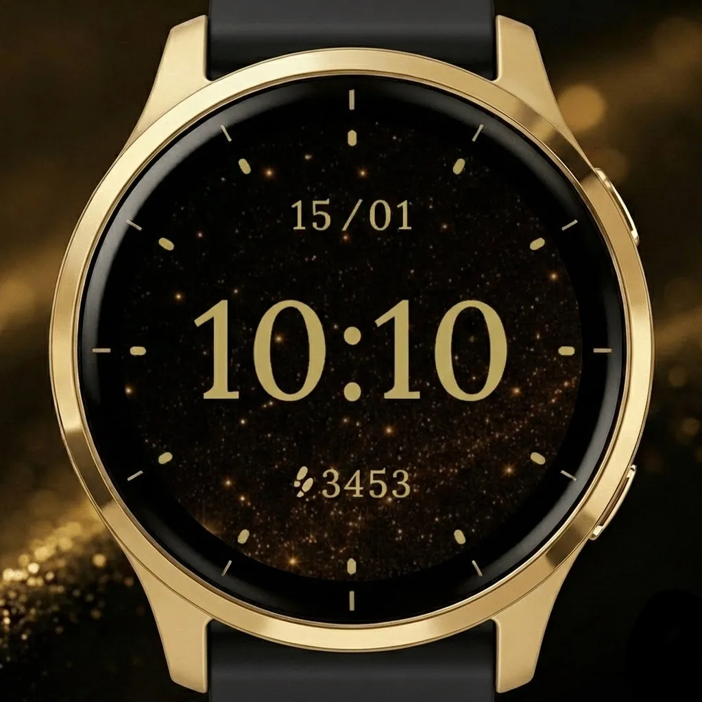 Galaxy Elegant - Premium Digital Watch Face