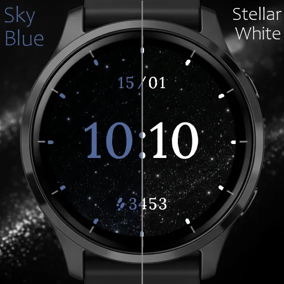 Galaxy Elegant - Premium Digital Watch Face · 截图 2
