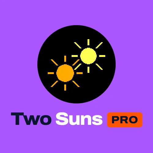 Two Suns Pro：日出和日落