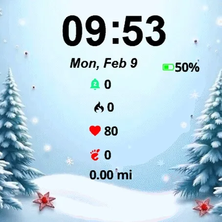 Christmas Snow Background