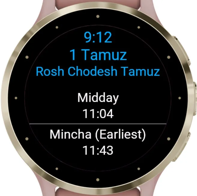 Jewish Prayer Times