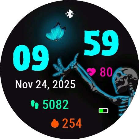 Skull Butterfly