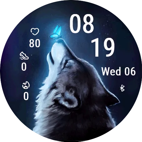 Moonlit Wolf