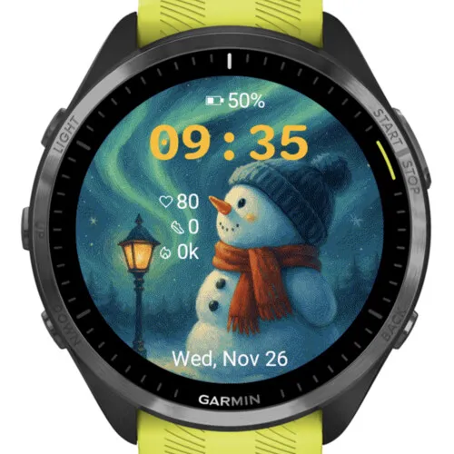 Northern Lights Snowman · 螢幕截圖 2