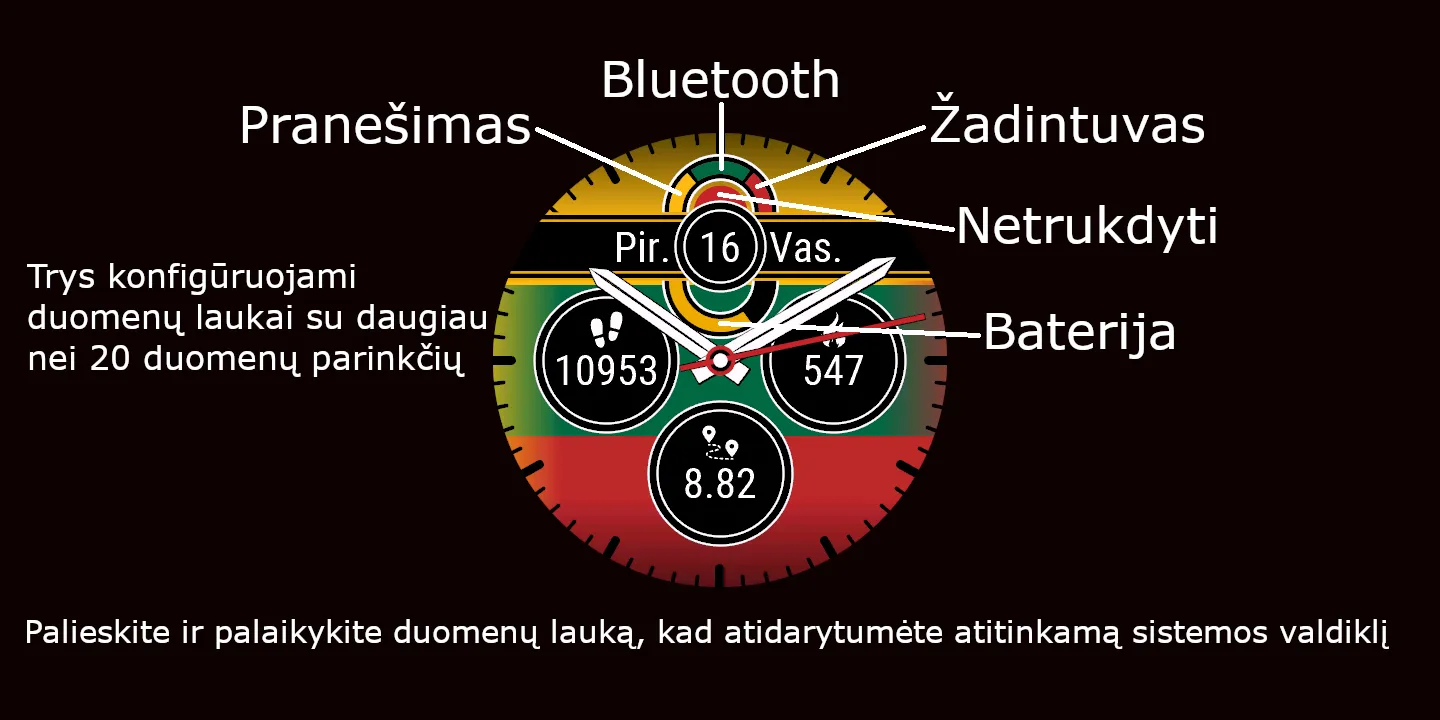 Geltona-žalia-raudona · Skjermbilde 0