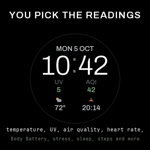 Lumen – 11 AMOLED Watch Faces · 截图 1