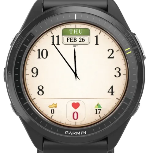 Classic/casual watchface