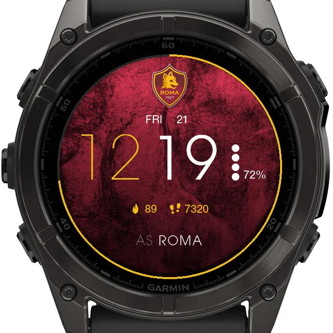AS Roma Calcio Football Soccer Digital Watch Face · Screenshot 2