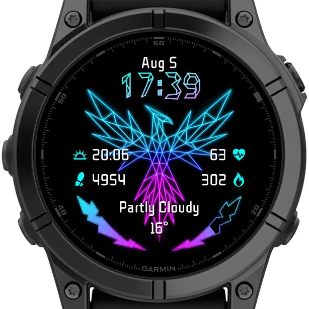 Phoenix Watch Face · 截图 1