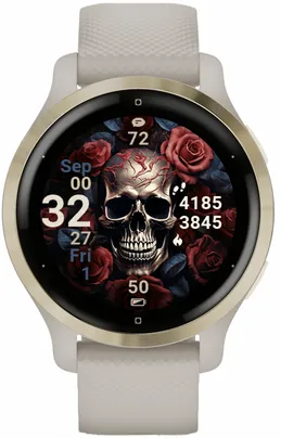 Skull with Roses · 截图 1