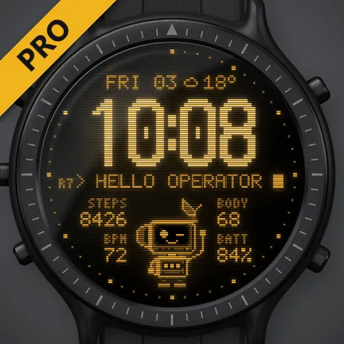 Astra Relay Pro – 复古 CRT 终端与像素机器人