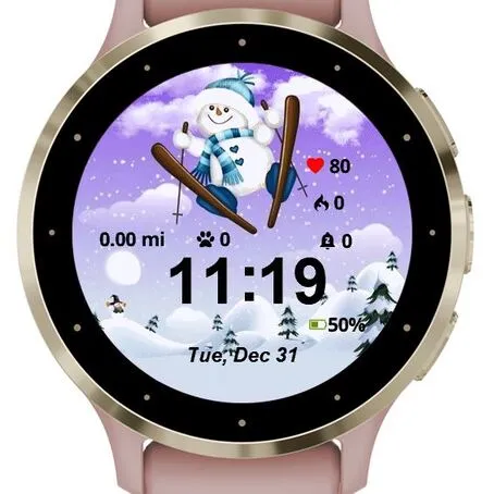 Happy Cute Snowman
