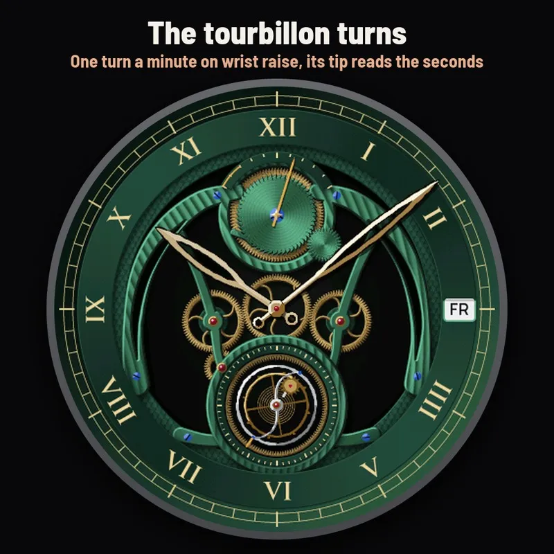 Astra Tourbillon Pro – 애니메이션 럭셔리 스켈레톤 · 스크린샷 2