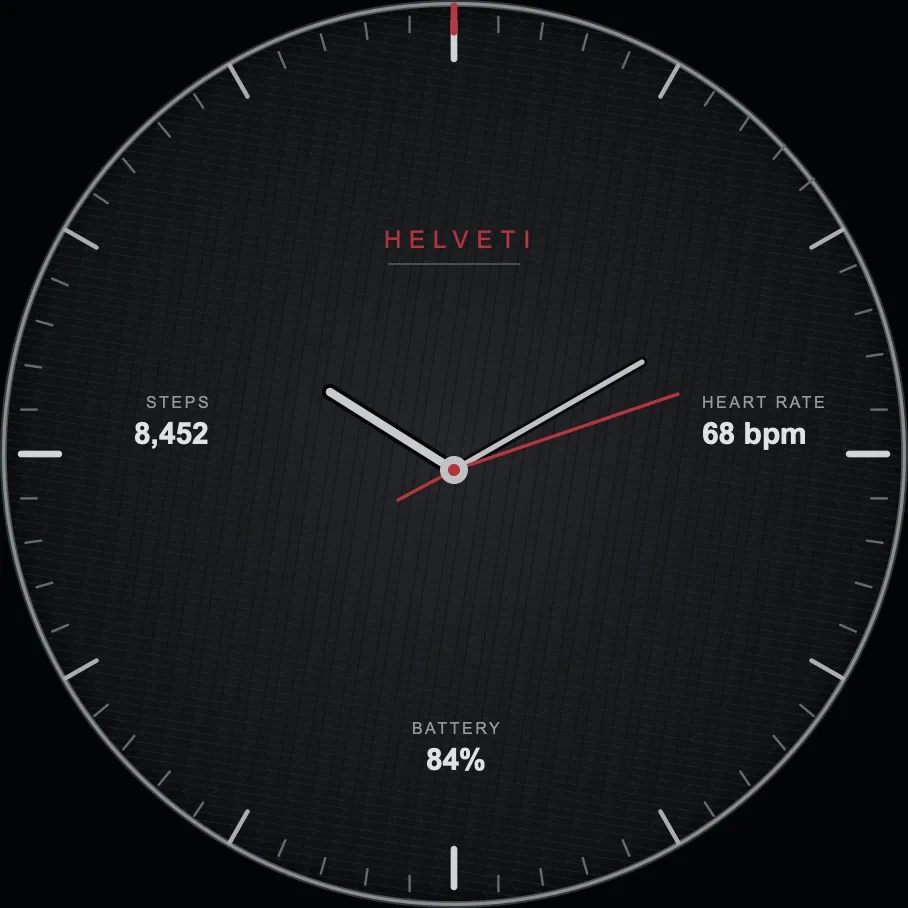 Helveti Dark Dial