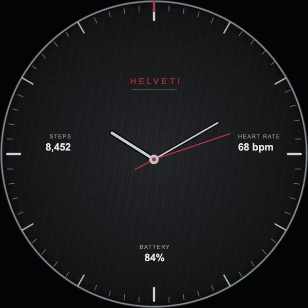 Helveti Dark Dial · Screenshot 0