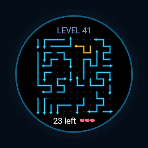 Neon Exit – arrow puzzle