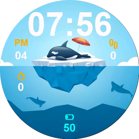 Relaxing Orca