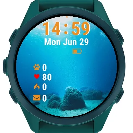 Underwater View Rock Ocean · Скриншот 2
