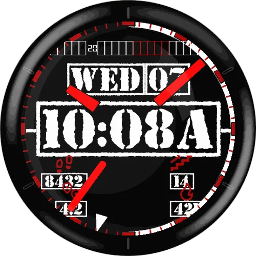 Time Stamper Watch Face · Captura de ecrã 0