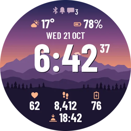 Crestline: Mountain Data Face