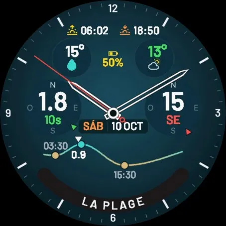Surf Dawn Watchface · Captura de tela 0