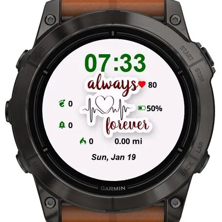Always Forever with Heart Valentine