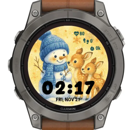 Snowman and Deer Companions · スクリーンショット 1