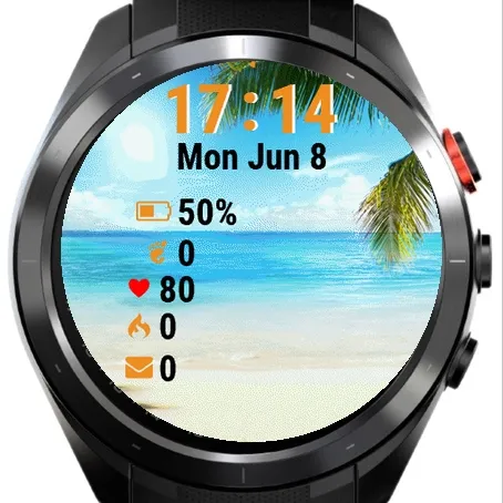 Palm Tree Beach Ocean · Tangkapan skrin 2