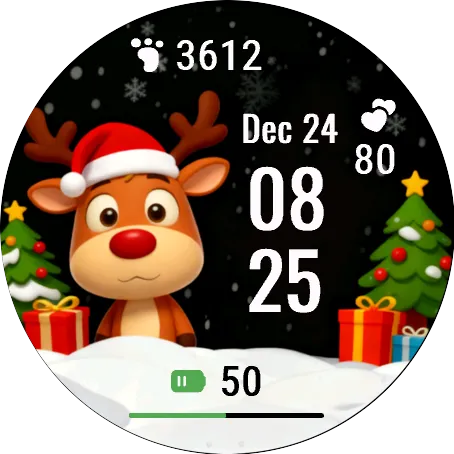 Hatted Reindeer