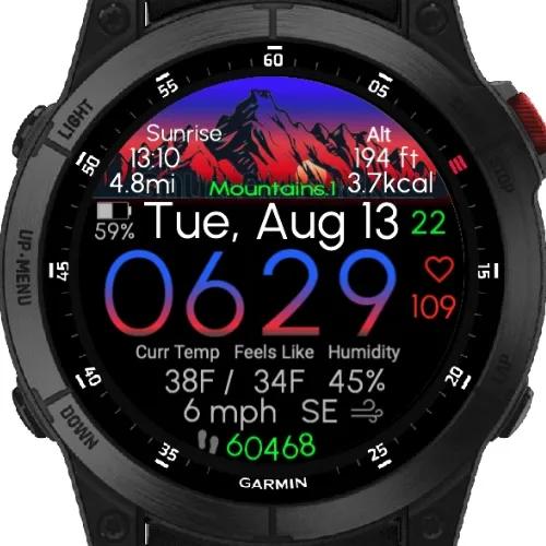 Explore: Mountains (OWM Weather) · Captura de ecrã 4