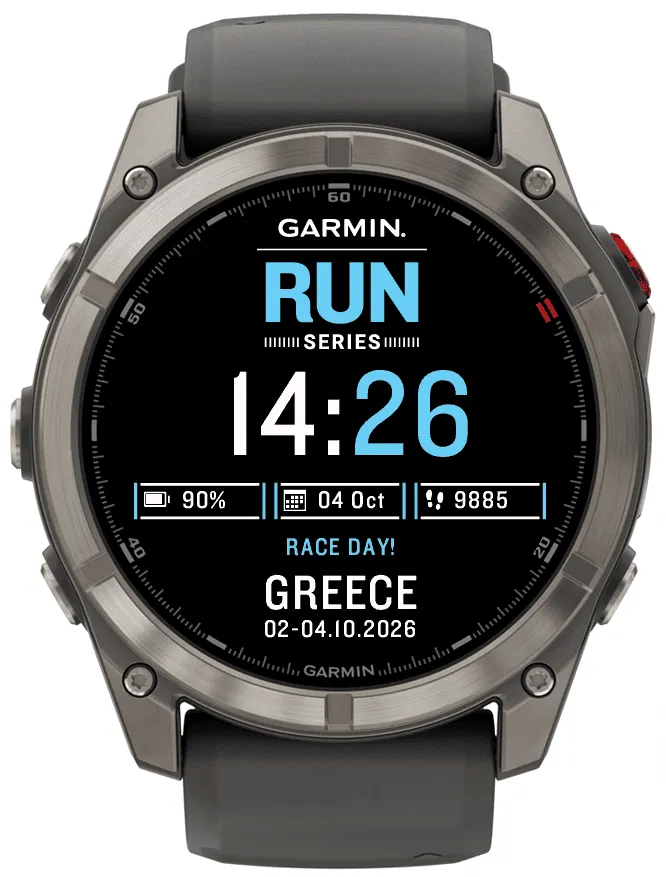 GARMIN RUN SERIES - GREECE · ภาพหน้าจอ 0