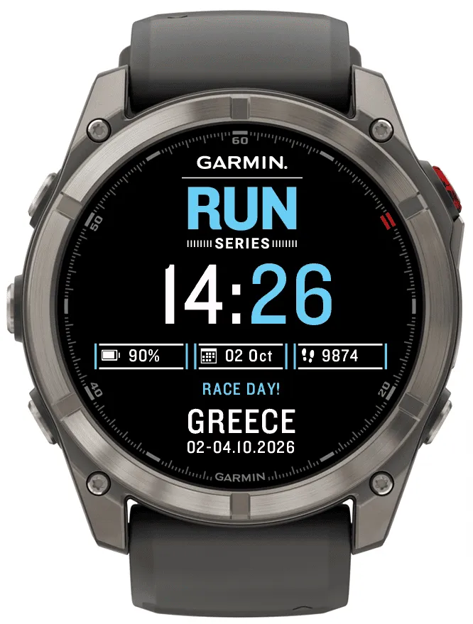 GARMIN RUN SERIES - GREECE · ภาพหน้าจอ 1