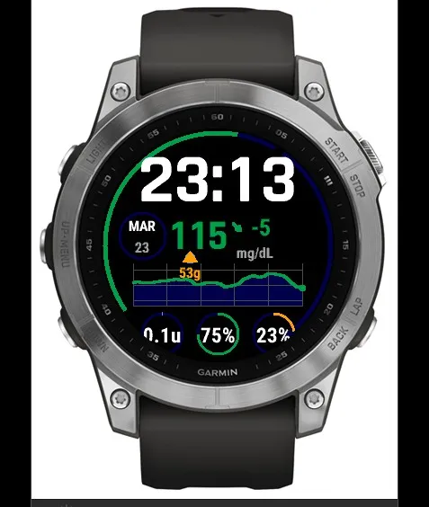 GlucoPulse – CGM Glucose Monitor · スクリーンショット 0