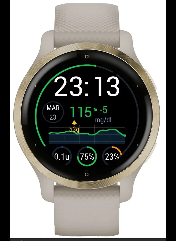 GlucoPulse – CGM Glucose Monitor · スクリーンショット 1