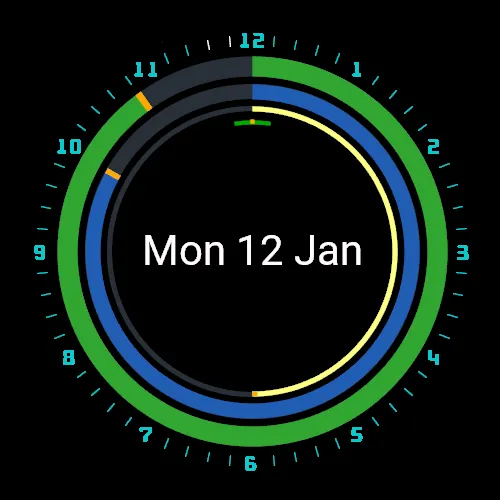 Custom Circular Watch