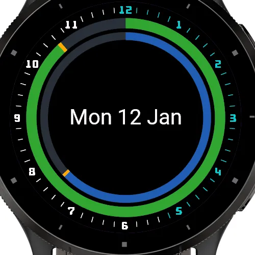 Custom Circular Watch · Képernyőkép 0