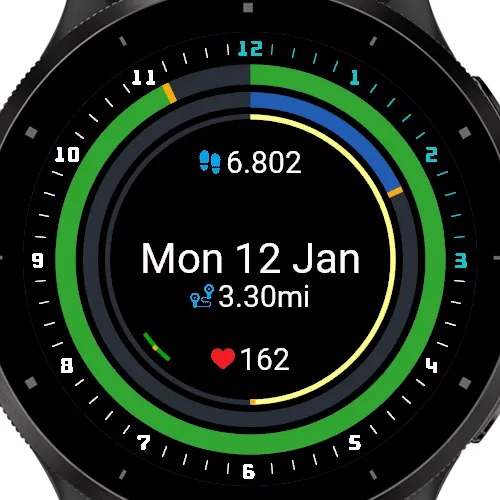 Custom Circular Watch · Képernyőkép 2