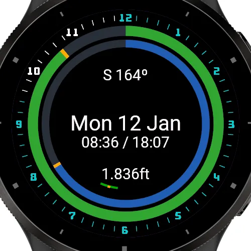 Custom Circular Watch · Képernyőkép 3