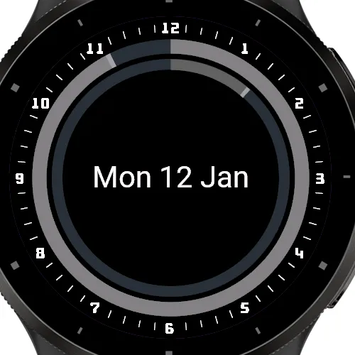 Custom Circular Watch · Képernyőkép 4
