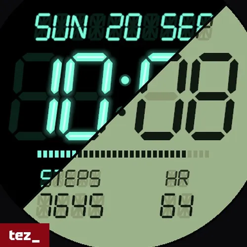 Segment Retro LCD