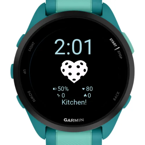 Pickleball Watch Face – Heart Custom Sport Stats · Zrzut ekranu 1