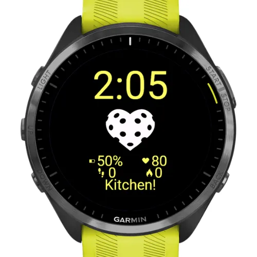 Pickleball Watch Face – Heart Custom Sport Stats · Zrzut ekranu 3