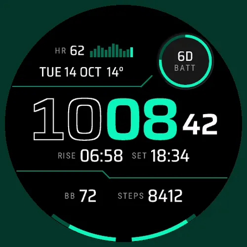 Conduit - Heart Rate Graph Face