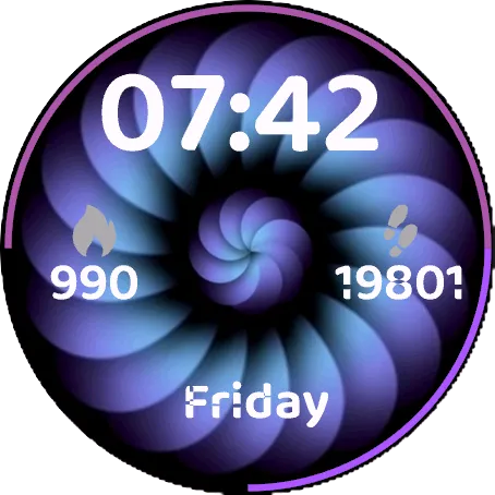 Indigo Spiral