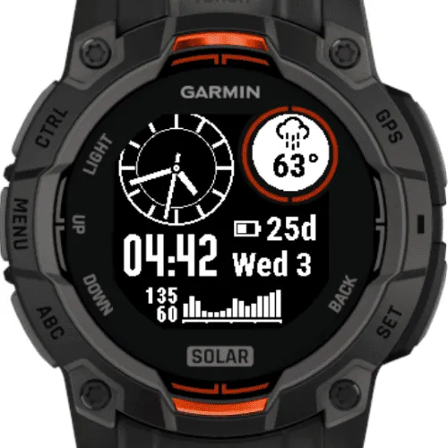 Easy Read Analog Pro - Hybrid Watch Face