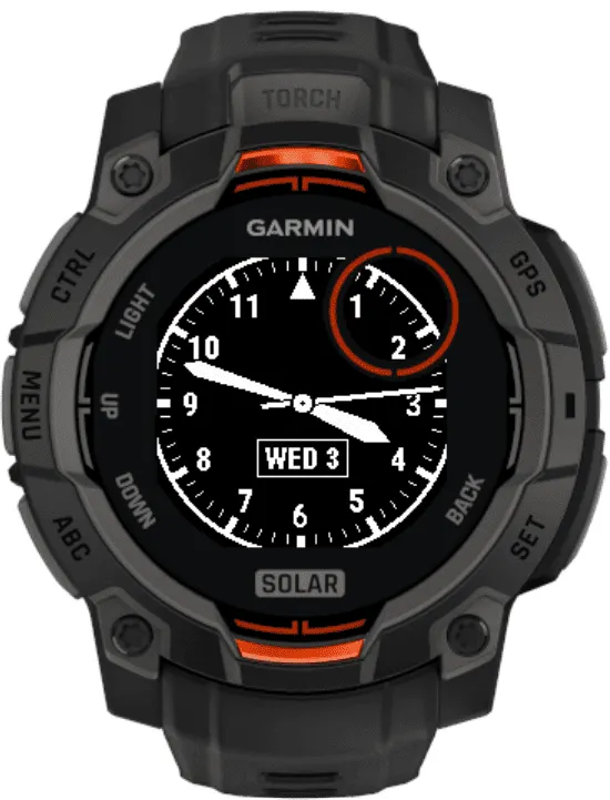 Easy Read Analog Pro - Hybrid Watch Face · Screenshot 1